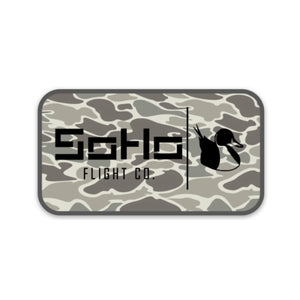 Camo Logo Sticker